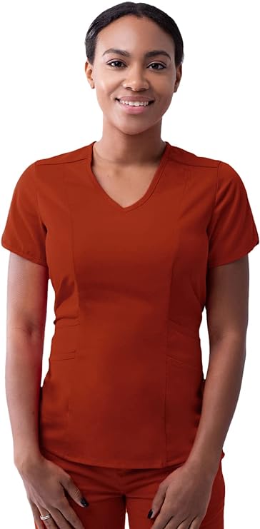 WOMENS MODERN V-NECK SCRUB TOP