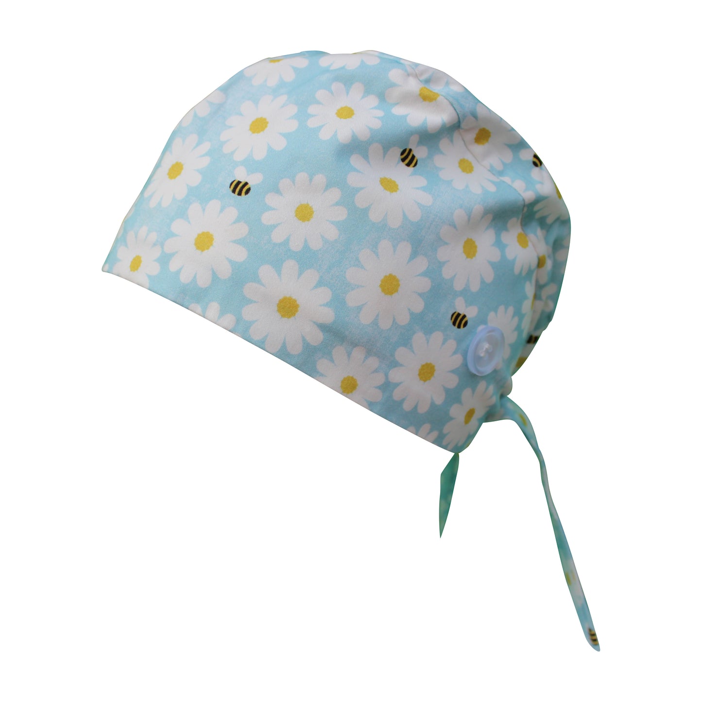Daisy Bee Scrub Cap