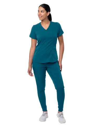 WOMENS MODERN ATHLETIC JOGGER SCRUB SET
