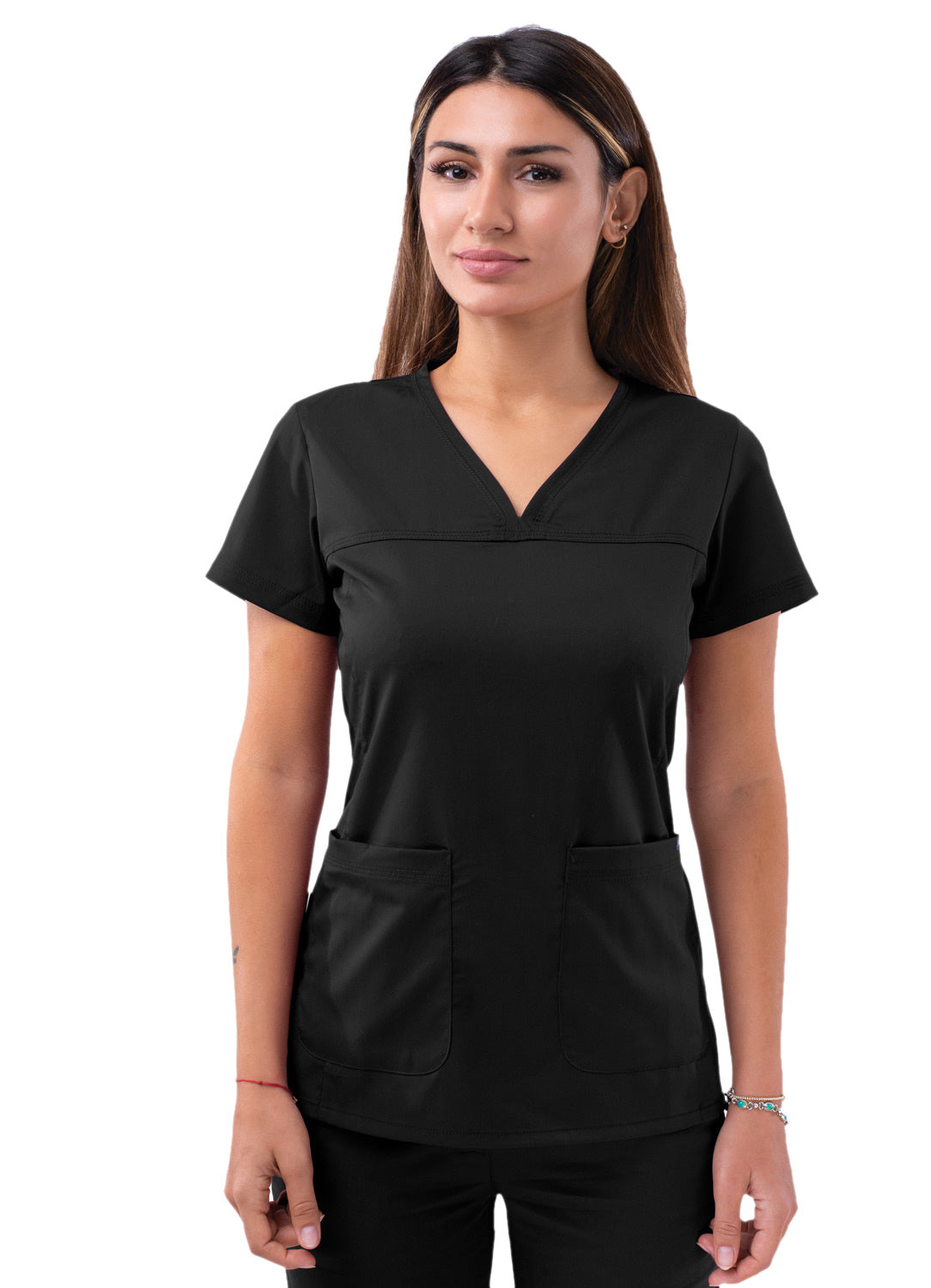 Sweetheart V-Neck Scrub Top