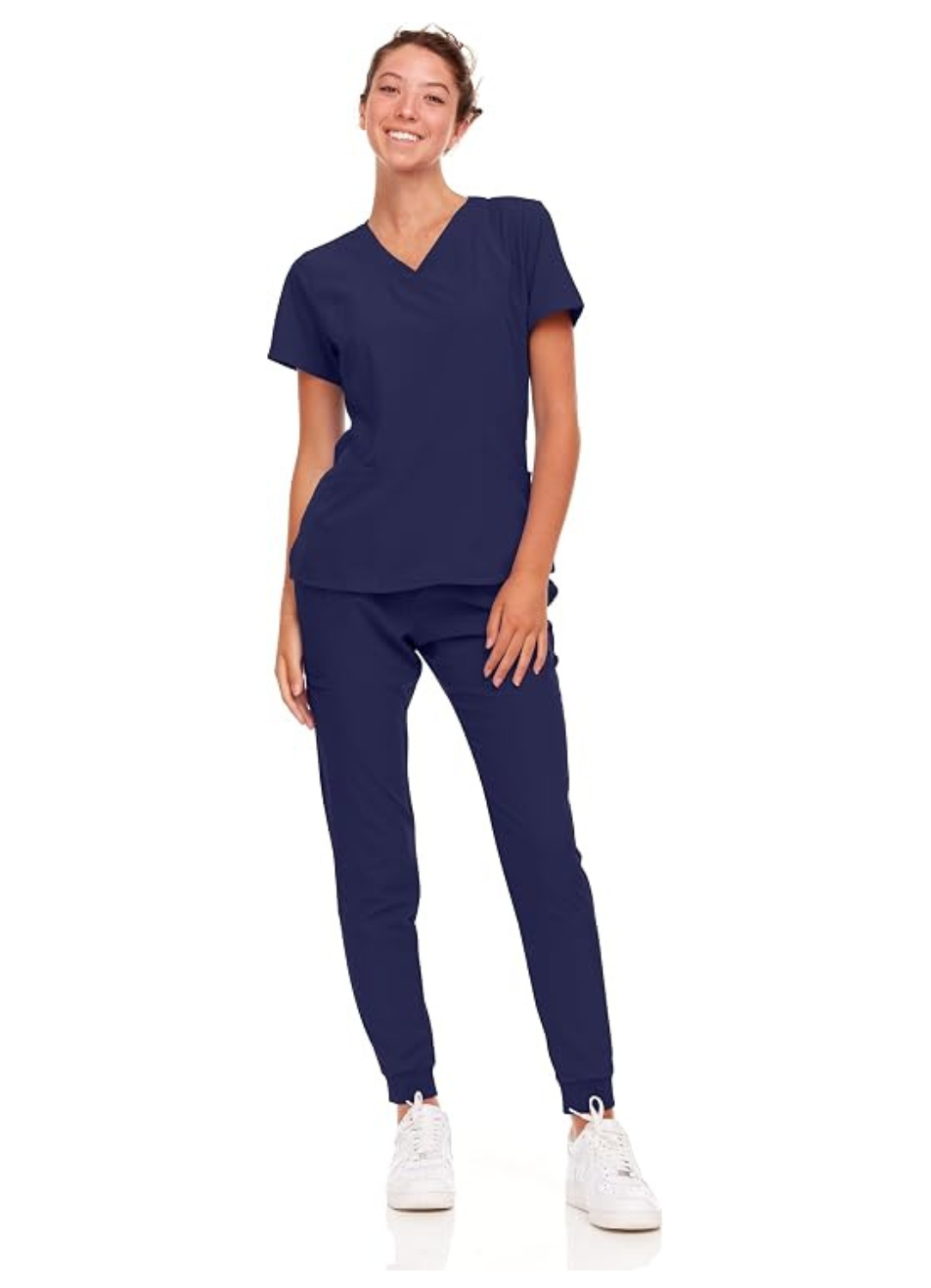 Natural Uniform Womens Stretch Jogger Set