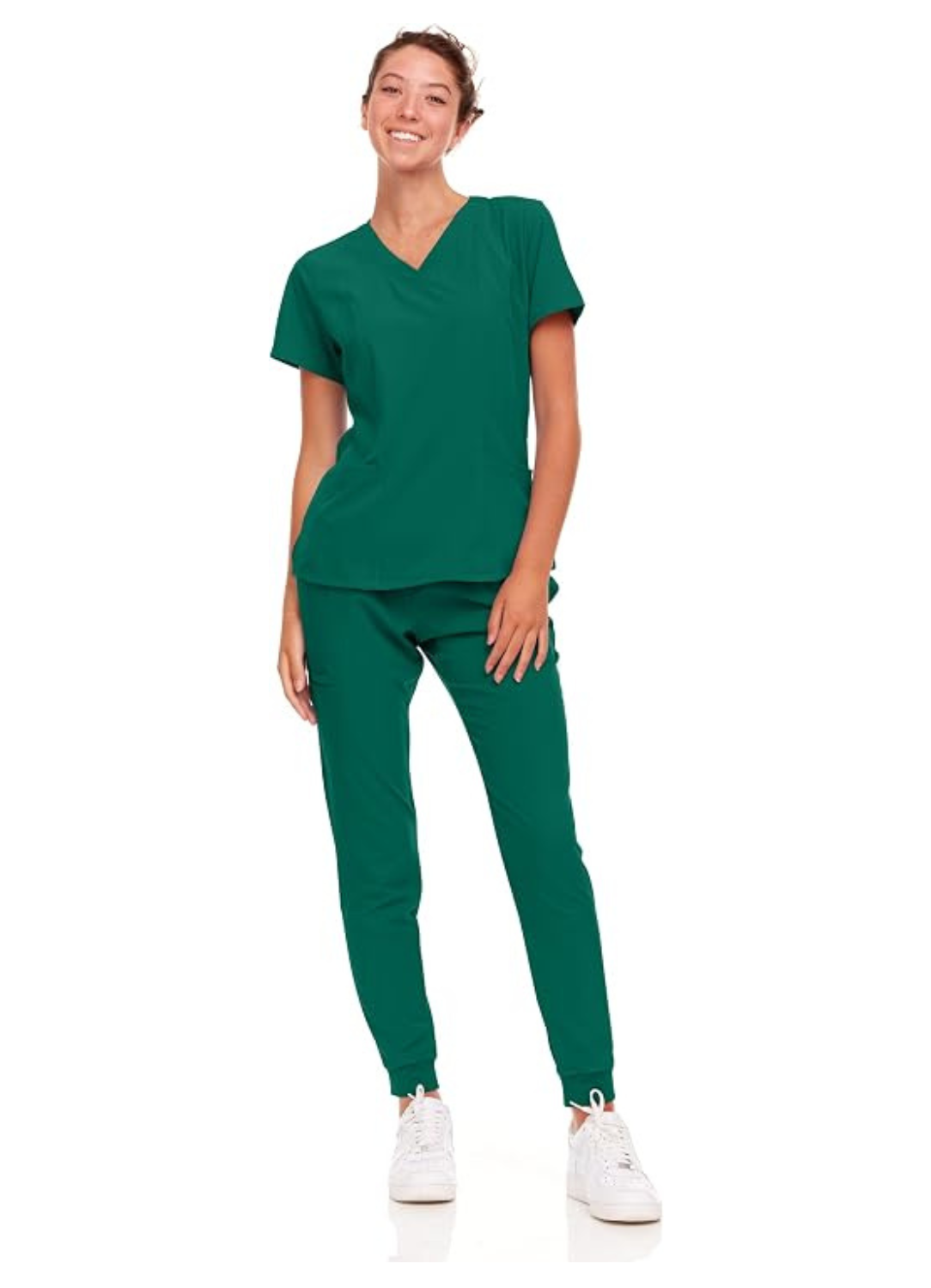 Natural Uniform Womens Stretch Jogger Set
