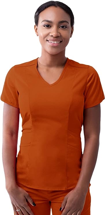 WOMENS MODERN V-NECK SCRUB TOP