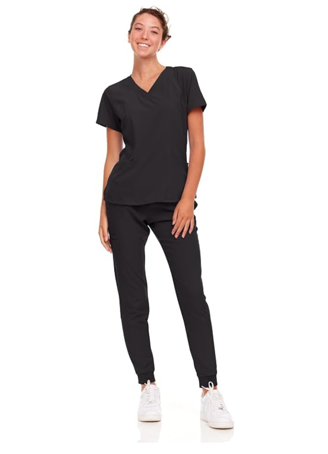 Natural Uniform Womens Stretch Jogger Set