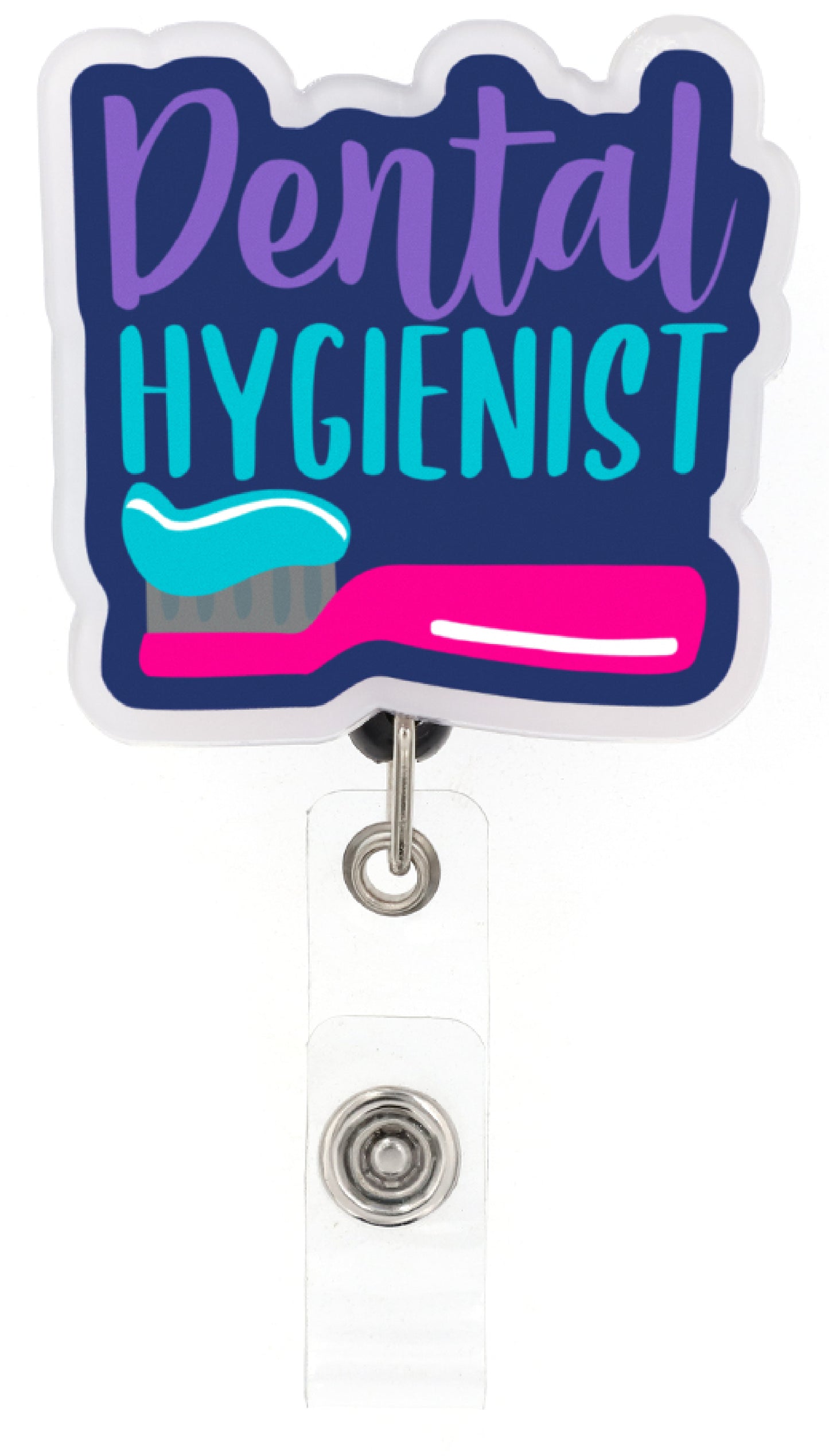 Dental Hygienist Badge Reel