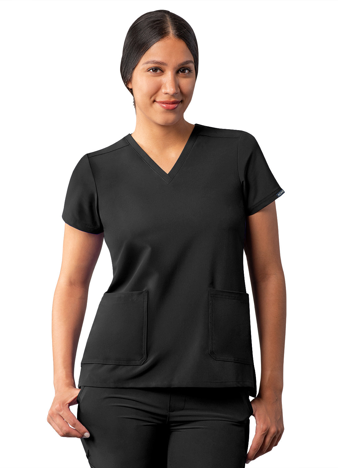ADAR Addition Womens Modern V-Neck Top