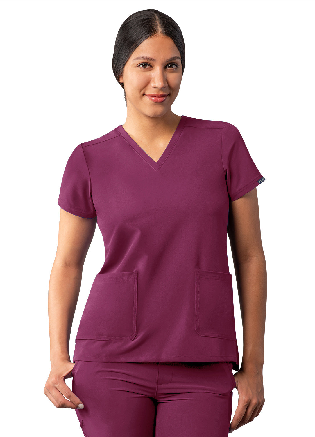 ADAR Addition Womens Modern V-Neck Top