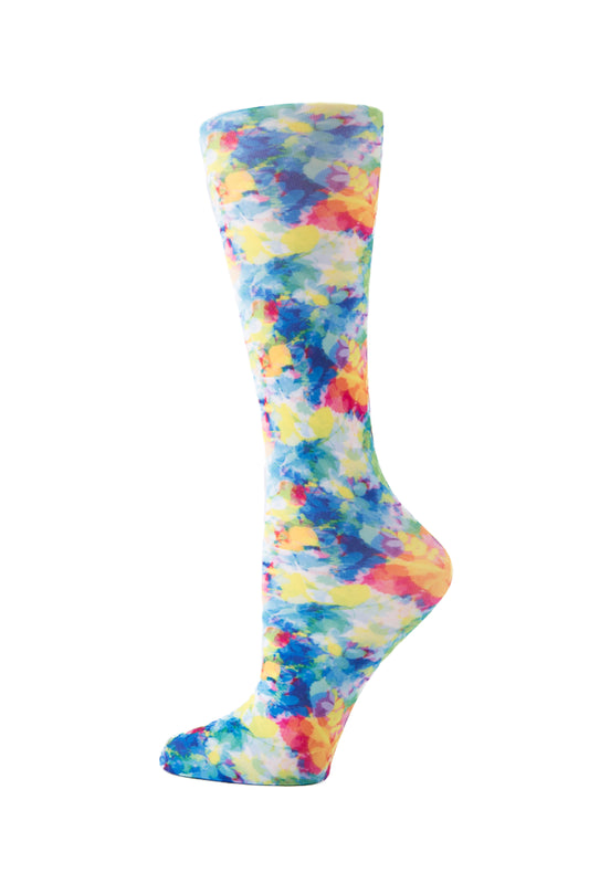 Bright Watercolors - Cutieful Compression Socks