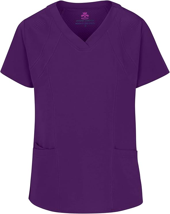 Natural Uniforms Stretch Scrub Top