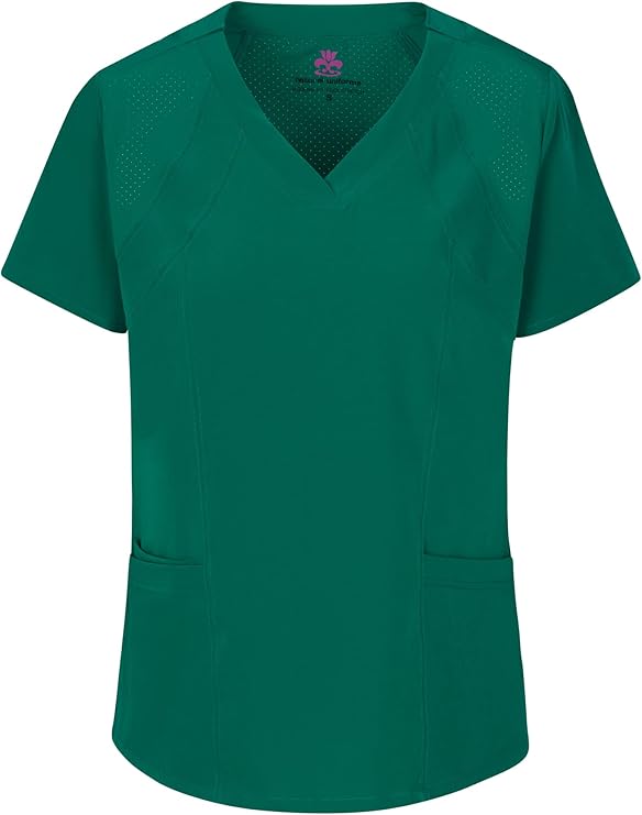 Natural Uniforms Stretch Scrub Top