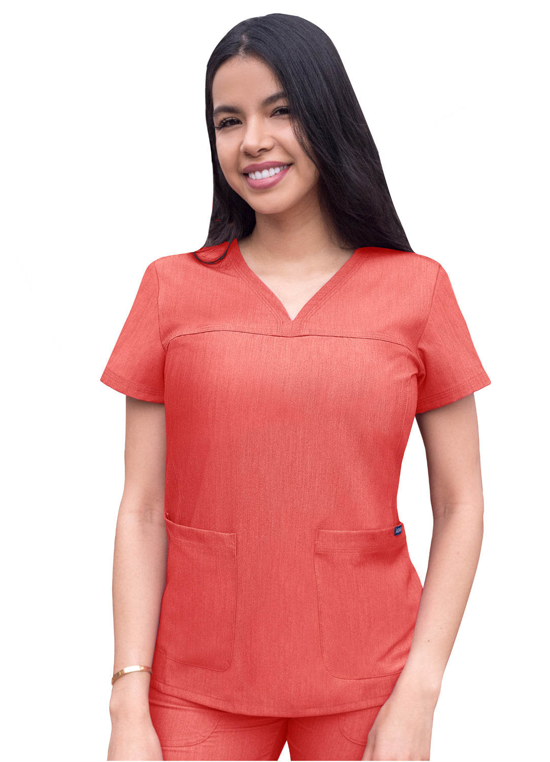 Sweetheart V-Neck Scrub Top