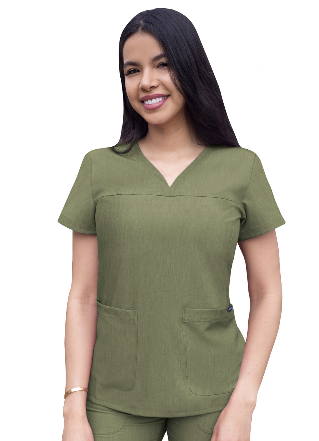 Sweetheart V-Neck Scrub Top