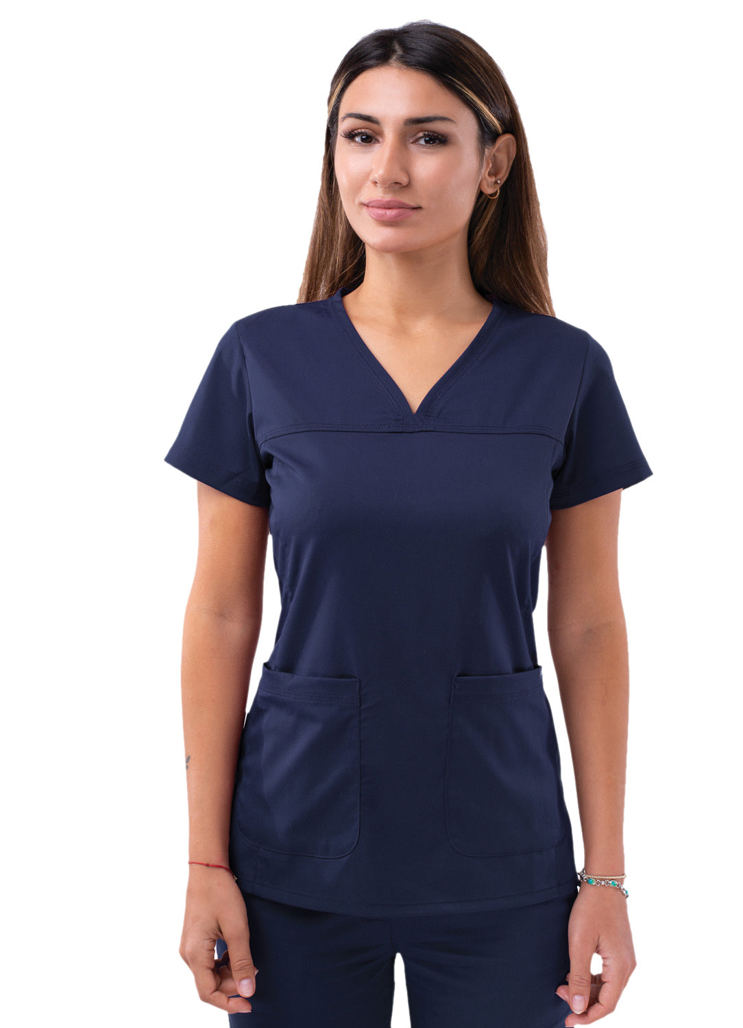 Sweetheart V-Neck Scrub Top