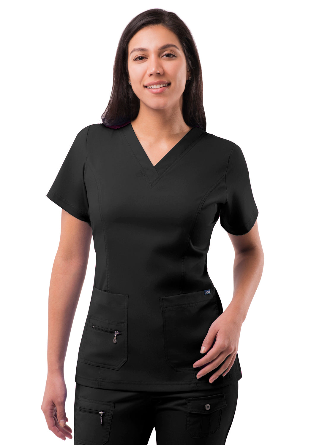 Womens V-Neck Scrub Top