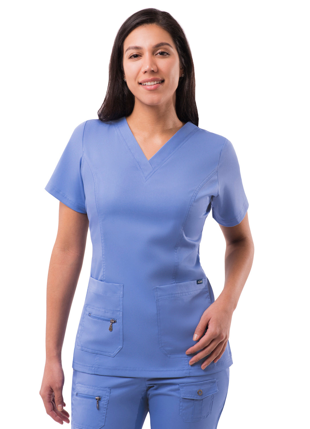 Womens V-Neck Scrub Top