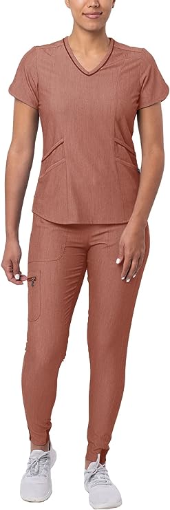 WOMENS MODERN ATHLETIC JOGGER SCRUB SET
