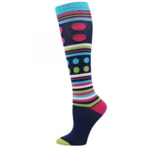 Fashion Stripe and Dot Design Socks